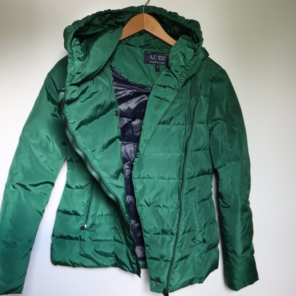 AJ Armani Exchange Jeans Puffer Jacket 36 - Picture 2 of 8